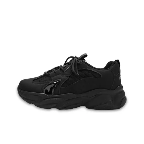RUN MANNER массивные кроссовки Low Top черные женские