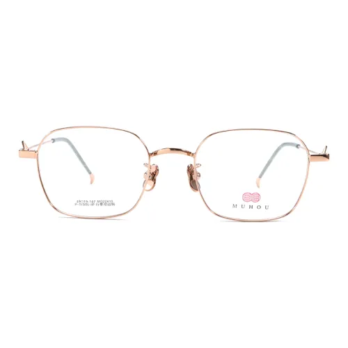 MuHou β-титан Круглая ОКЛАДЫ Рама Унисекс