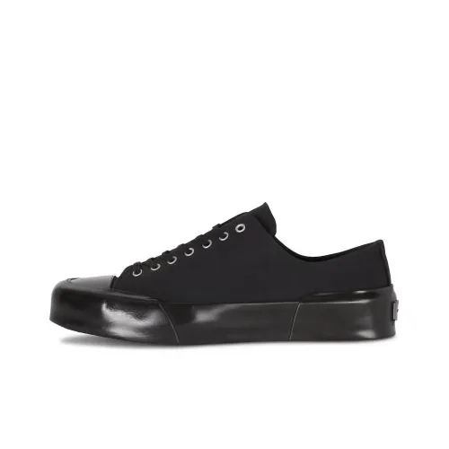 JIL SANDER Low-Top Canvas Shoes Мужские Черные