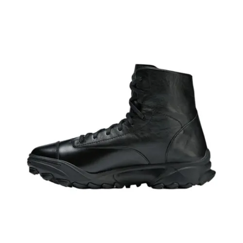 Y 3 High Топ Повседневная обувь Унисекс Черный