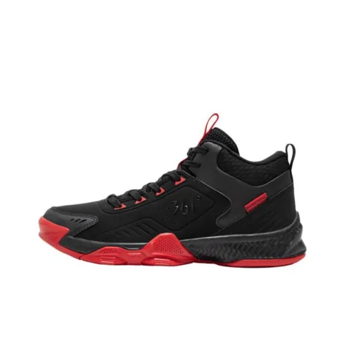 361° Штаны Устойчивые к истиранию MID Баскетбольные кроссовки Мужские Черные Красные