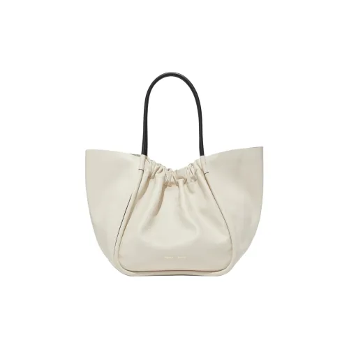 PROENZA SCHOULER Кожа Тоут Сумка Сумка для покупок Сумка Extra Large Женская Экрю