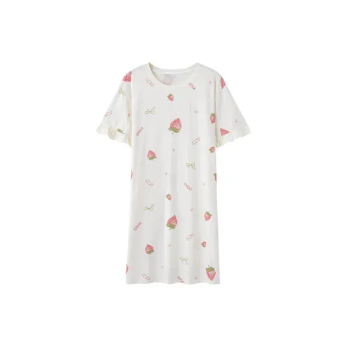 Chun Xi Nightwear Женская Pearl White