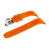 Ярко-оранжевый + Застежка-бабочка