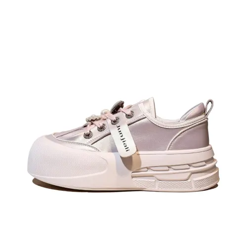 Junjali Slip-resistant Abrasion-resistant Lightweight Увеличивающий высоту Низкий топ Casual Women's