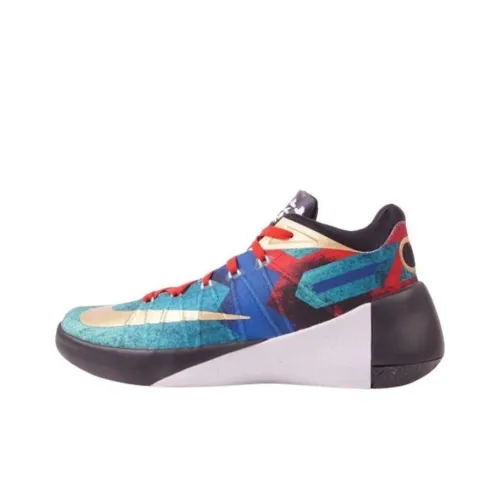 Nike Hyperdunk 2015 Low Non Нижняя юбка Легкий Низкий Топ Баскетбольные кроссовки Мужской Синий