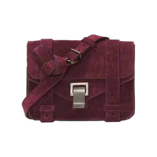 PROENZA SCHOULER Lambskin Сумка через плечо Мини Женская Бордовый Красный