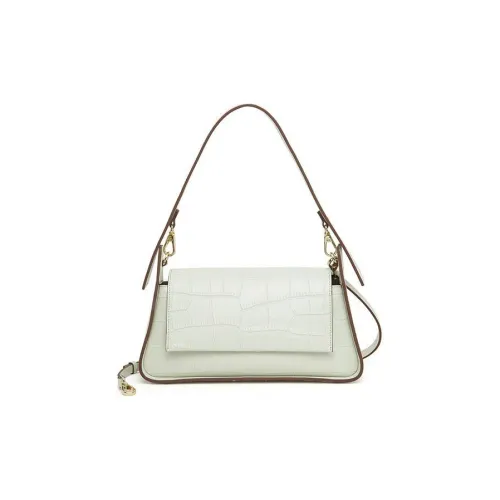 JESSIE JANE Сумка через плечо из коровьей кожи сумка среднего размера женский серебряный серый КАМЕЛ