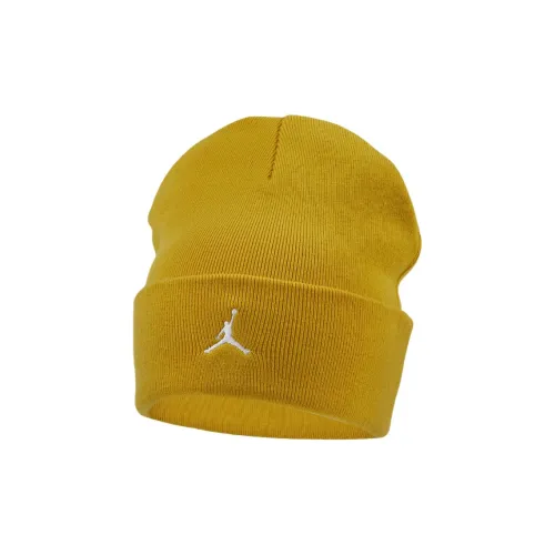 Nike Полиэстер Шапки-бини Женские Желтые