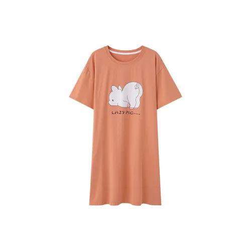 Чун Си Ночная сорочка Женская Апельсин