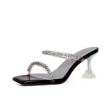 7CM Высота каблука, черный