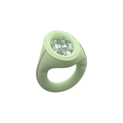 TOGGLER Silicone Synthetic Cubic Zirconia Rings Women's Multicolor TOGGLER Силикон Синтетический Кубический Цирконий Кольца Женские Многоцветные