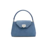 Темный джинсовый синий