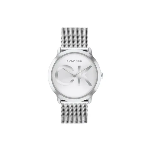 Calvin Klein Watch Кварцевый механизм Стальной ремешок Серебристый циферблат Унисекс