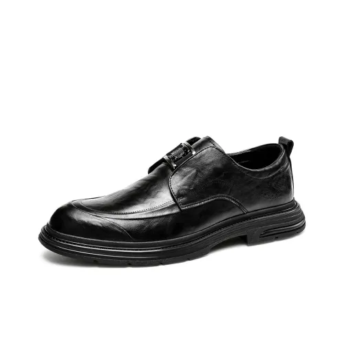 G5 Повседневные кожаные туфли с низким верхом Мужские