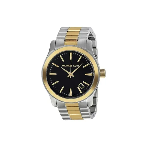 MICHAEL KORS Кварцевый механизм Мужские часы 45 мм Черный