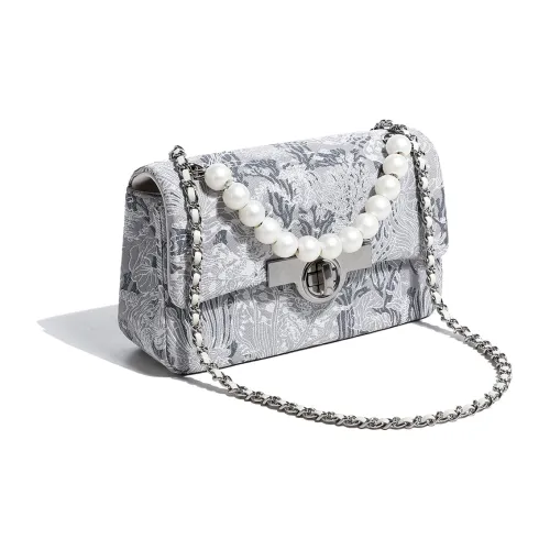 Miss Kung Ткань Сумка через плечо Сумка на плечо Стандартная Женская Вышивка Серый