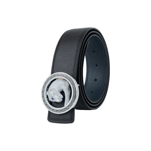 NINE NAIL Коровья кожа натуральная кожа Мужской ремень Мужская ширина 4CM