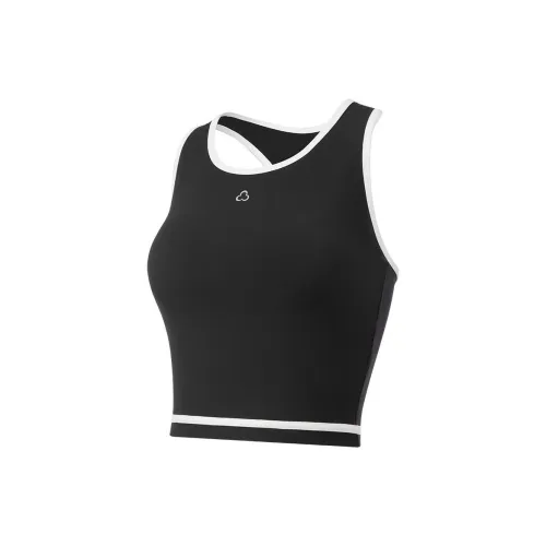 TITIKAACTIVE Черные Женские Майки для Йоги