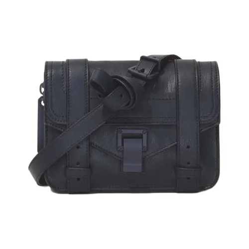 PROENZA SCHOULER Lambskin Сумка через плечо Мини Женская Темно-Морской Синий