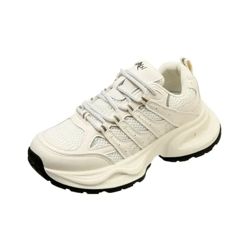 Фламинго Низкий Топ Толстая Подошва Кроссовки Женские