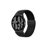 Черный нейлоновый тканевый вязаный петля с магнитной застежкой