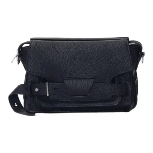 PROENZA SCHOULER Сумка через плечо из телячьей кожи женская черная