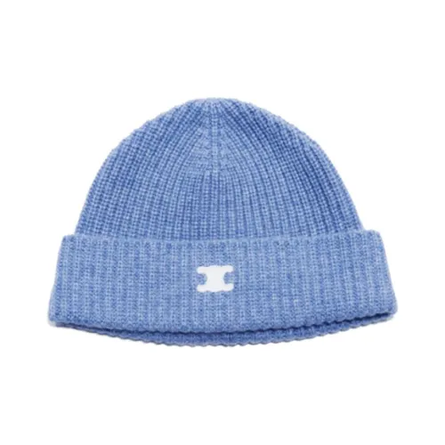 CELINE Кашемир Шапки-бини Женские Синие