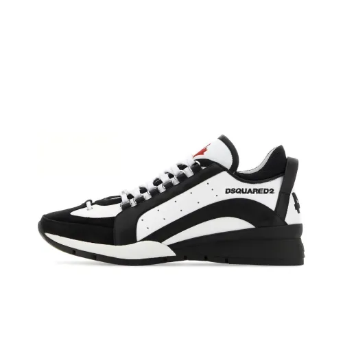 DSQUARED 2 Низкий топ Повседневная обувь Мужская Белый