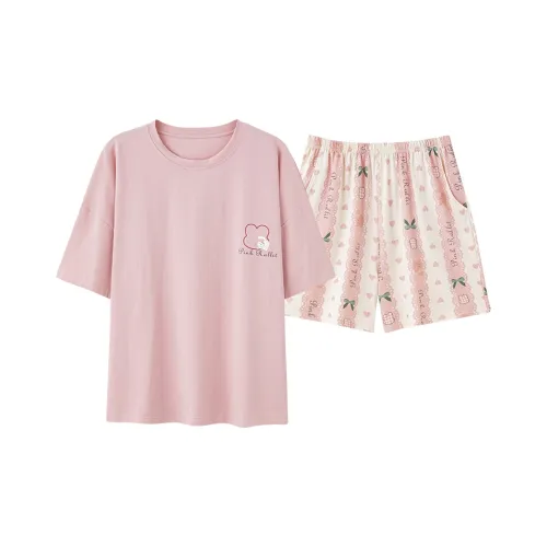 Chun Xi Pajama Комплект Женский Розовый
