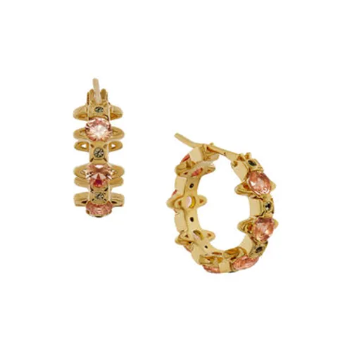 Vivienne Westwood Латунь Кристалл Серьги Женские Золото