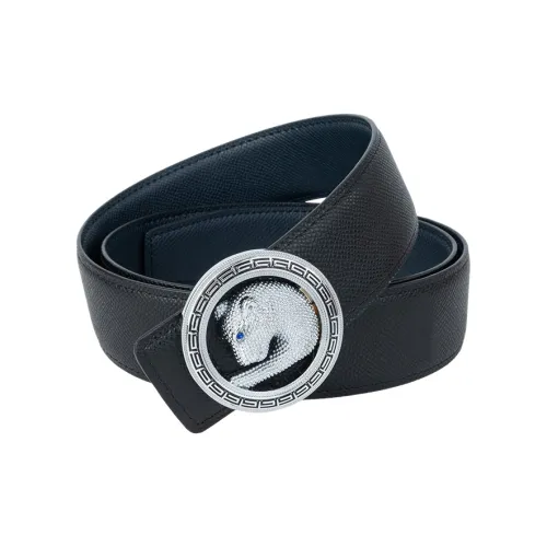 NINE NAIL Коровья кожа натуральная кожа Мужской ремень Мужская ширина тела 4CM