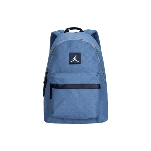 Джордан Полиэстер Рюкзак Большой Унисекс Синий