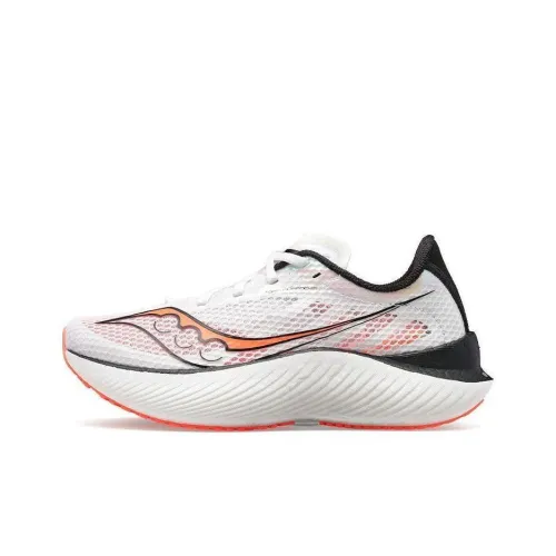 Saucony Endorphin Pro 3 Беговые кроссовки Низкий топ Оранжевый Красный Женские