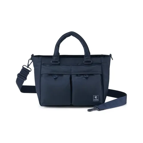 PORTER Нейлоновая сумка через плечо сумка среднего размера унисекс полночный синий