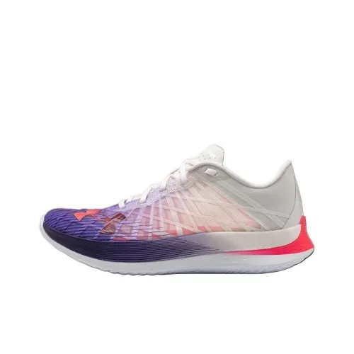 Under Armour Flow Velociti Elite Беговые кроссовки Низкий Топ Фиолетовый Унисекс