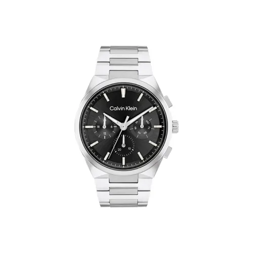 CALVIN KLEIN Мужские наручные часы кварцевый механизм черный циферблат