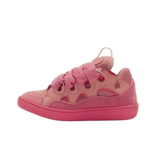 Lanvin Curb Low Топ Скейтборд Кроссовки Женские Красные