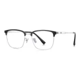 Универсальный черный | Серебряный-C05 & Защита от синего света 0 диоптрий, линзы без рецепта