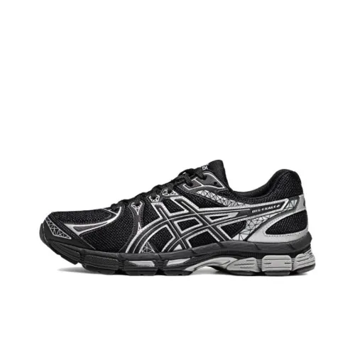 Asics Гель Exalt 2 Беговые кроссовки Низкий топ Черный Серебряный Мужской