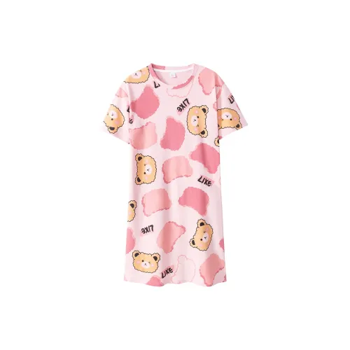 Huggy Kissy Ночная сорочка Женская Светло-розовая