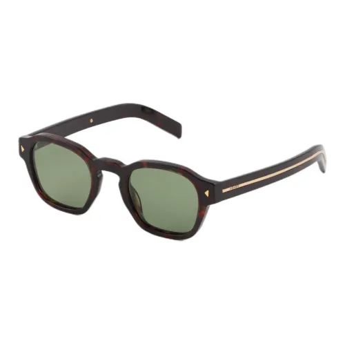 PRADA Нерегулярная форма Солнцезащитные очки Мужской Черепаховый