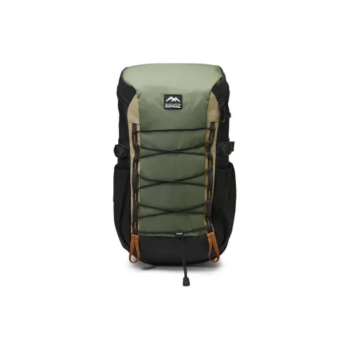 Skechers Ткань Рюкзак Стандартный Унисекс Чернила Зеленый