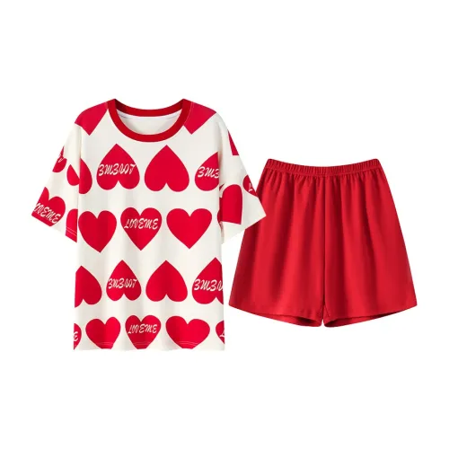 The Story Of The Flower Season Пижамный комплект женский красный