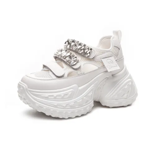 Стулек Floral Language противоскользящий дышащий увеличивающий высоту низкий топ массивные кроссовки женские