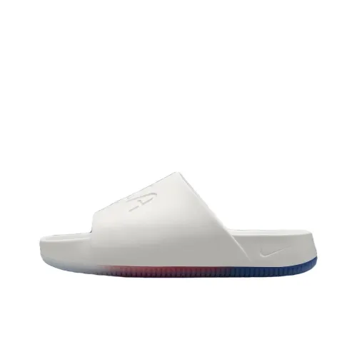 NIKE Calm Slide Тапочки Белый Унисекс