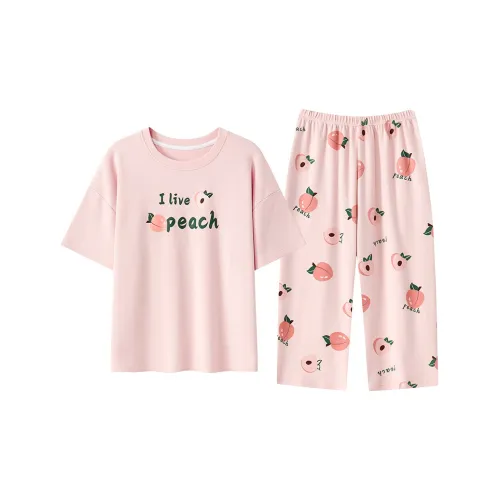 The Story Of The Flower Season Пижамный комплект Женские Лотос Цвет