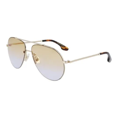 VICTORIA BECKHAM Aviator Солнцезащитные очки Унисекс Золото