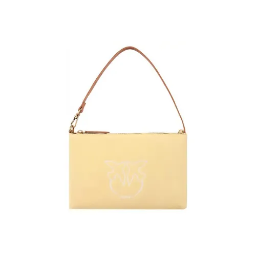 PINKO Холст с кожей Сумка Сумка через плечо Женская Желтая