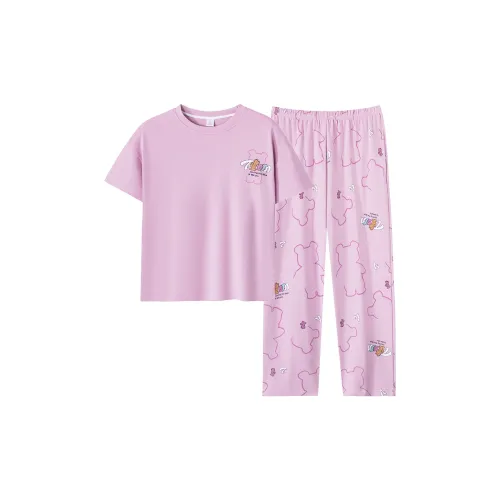 Huggy Kissy Пижамный комплект женский светло-фиолетовый